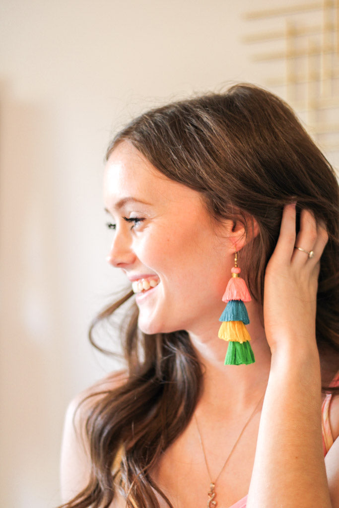 Fiesta Friday Tassel Earrings